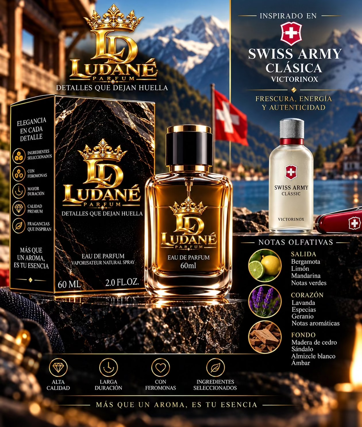LUDANÉ - Swiss Army / Inspired Victorinox