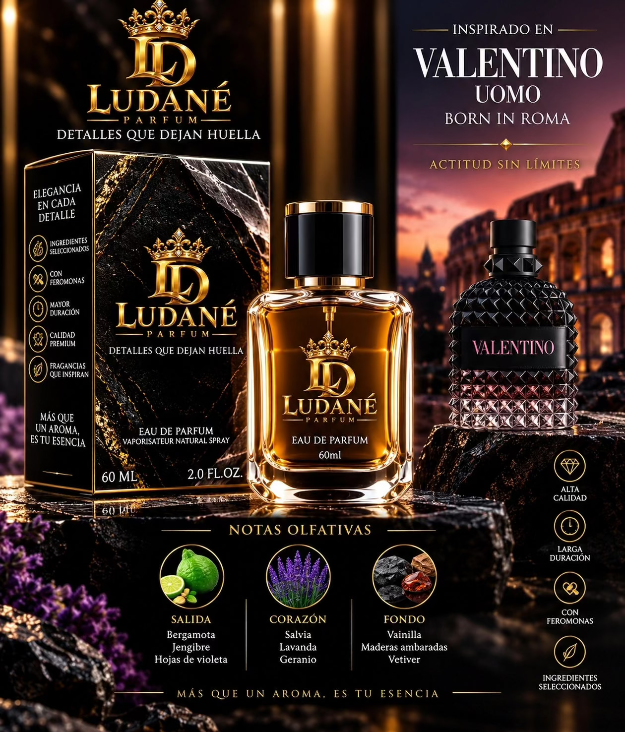 LUDANÉ - Born In Roma /Inspired Valentino