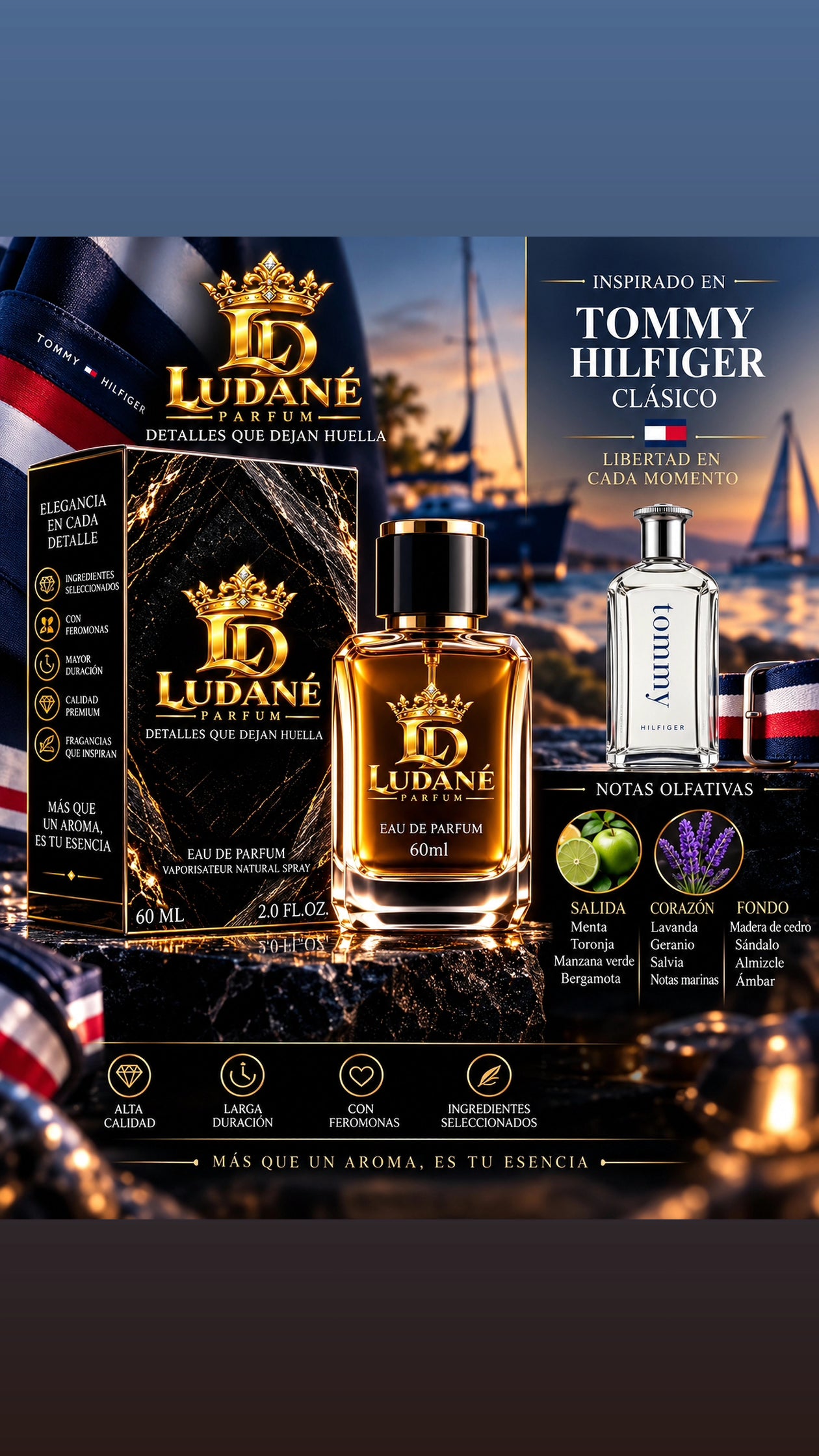 LUDANÉ – Tommy Hilfiger Clásica / Inspired Tommy Hilfiger